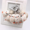 Wholesale Fox Fur Off-white Chick Keychain
