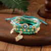 Wholesale Eye Rice Bead Temperament Multilayer Bracelet