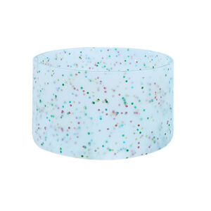 Small transparent colorful powder 7.5CM