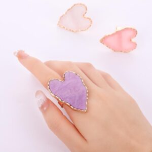 Crooked Heart Ring Palette-White/opp Pack