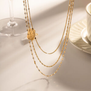 O1CN01GB28xg1qQ0uKyRncy__3379555489-0-cib Wholesale Three Layers of Different Chain Stacking Necklace Clavicle Chain