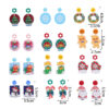O1CN01GCNdFI1G1trG0D9db_2024060563-0-cib Wholesale Christmas Double-sided Glitter Acrylic Earrings