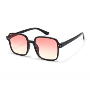 Black Frame Gradient Pink Slice / Multicolor
