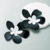 Wholesale Vintage Patchwork Floral Alloy Earrings