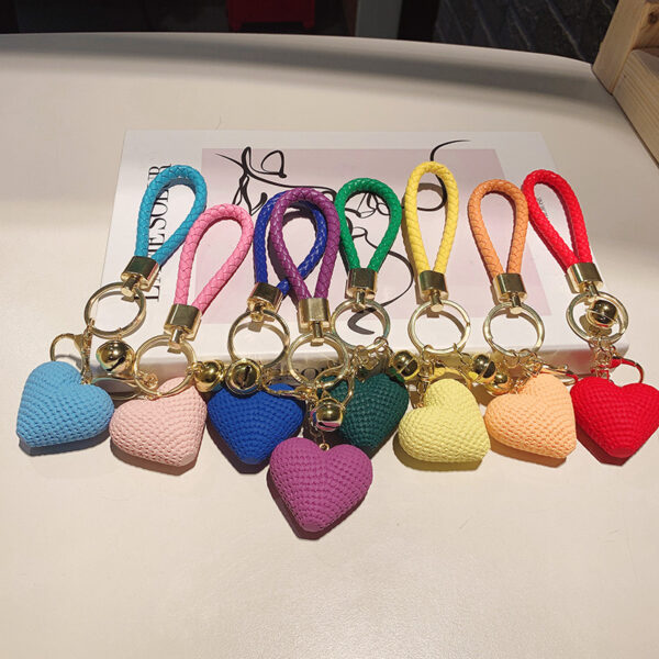 Wholesale Resin Love Keychains As Valentine's Day Gifts