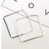 Wholesale Geometric Rhombus Alloy Earrings