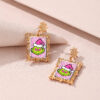O1CN01GJcCok23GTef0UUha_2207689617228-0-cib Wholesale Christmas Vintage Gold Geometric Square Frame Earrings