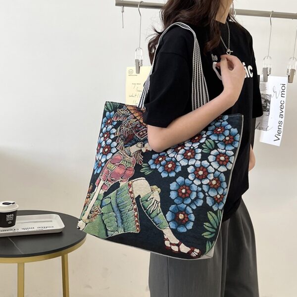 Wholesale Vintage Ethnic Style Canvas Bag