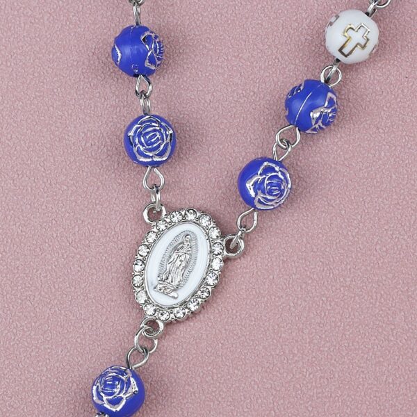 O1CN01GNtXu81k9AdS2sRHR_2216309284640-0-cib Wholesale Original Exquisite Niche High-end Rose Bead Prayer Bead Bracelet