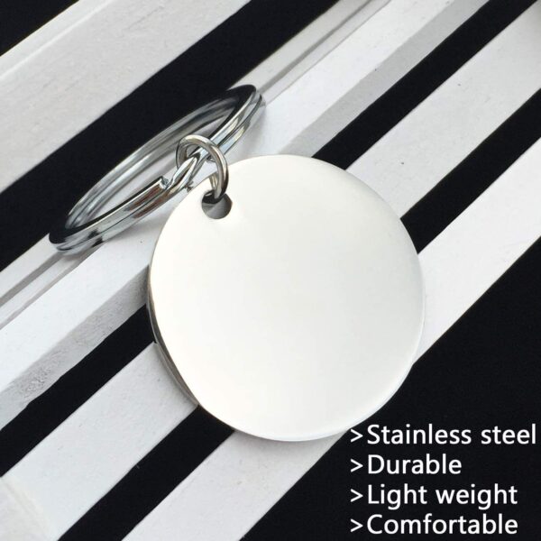 Wholesale Best Dad Ever Stainless Steel Keychains