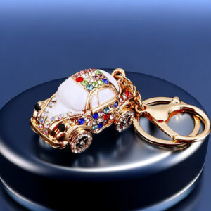 Cute Q version of the car White / Single OPP bag packaging