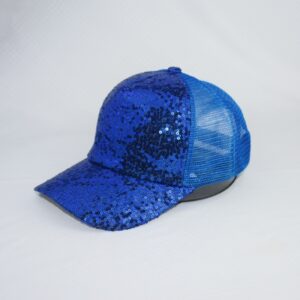 Small sequins-sapphire blue / Adjustable