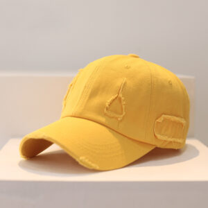Ripped duck tongue-yellow, / Adjustable