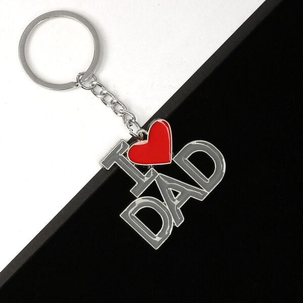 O1CN01GSXUbq1eqmiZe6z3I_2531043923-0-cib Wholesale Mother's Day Father's Day Alloy Keychains