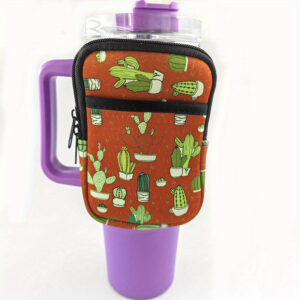 Cactus print / Double pocket