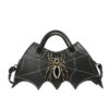 Wholesale PU Embroidery Diamond Spider Bag