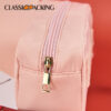 O1CN01GWOpRb1imR9qpPdpU_2091004455-0-cib Wholesale Nylon Embroidered Letter Pink Makeup Bags