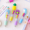 Wholesale Plastic Cartoon Cute Four-color Mini Ballpoint Pen