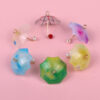 Wholesale Acrylic Small Umbrella Pendant Beads