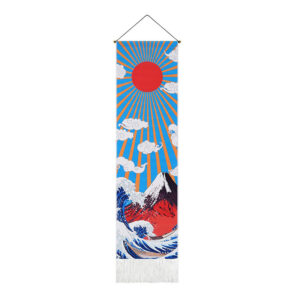 Waves-White / 32.5x130cm