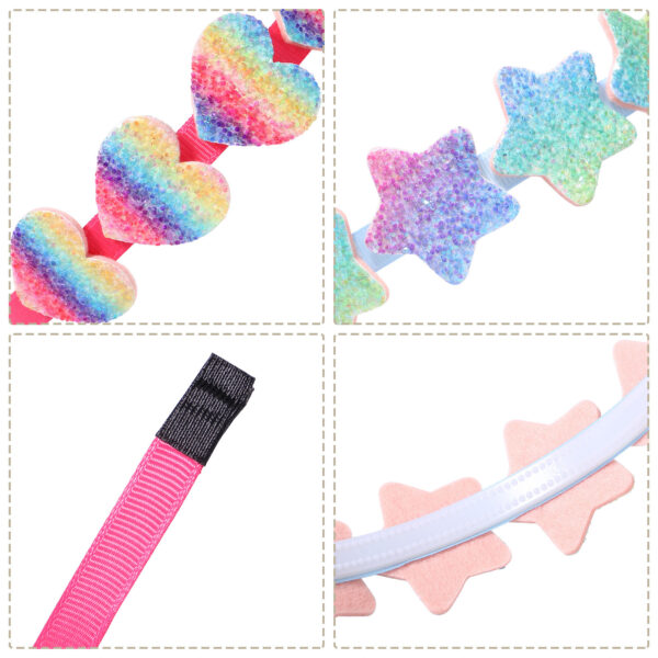 Wholesale Children's Candy Color Love Headbands