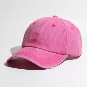 Wholesale Rockery Embroidery Washed Cotton Ponytail Baseball Cap