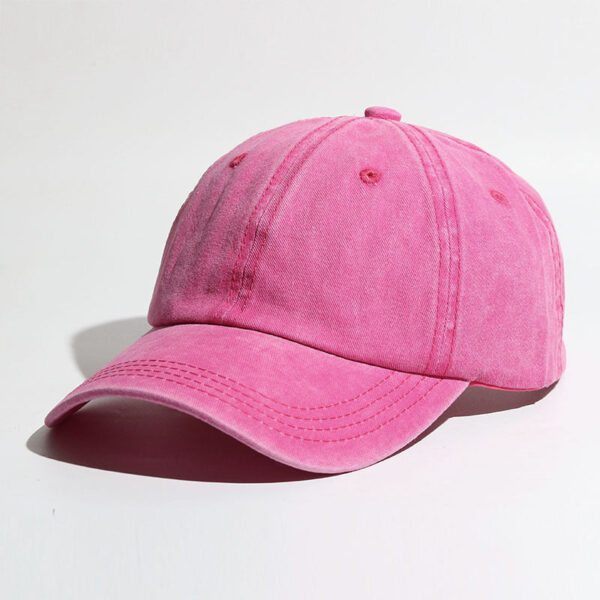Wholesale Rockery Embroidery Washed Cotton Ponytail Baseball Cap