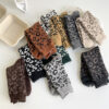 Wholesale Leopard Print Socks, Medium Tube Socks, Winter Warm Wool Socks