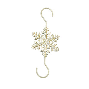 Gold / 68mm snowflake hook