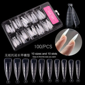 100pcs Peach Heart Armor Model / painless extension glue