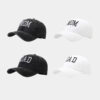 Wholesale Washed Cotton DAD MOM Vintage Embroidered Baseball Cap