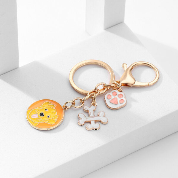 O1CN01GmAUr61jN4y7oFTOM_2213351114535-0-cib Wholesale Cartoon Pet Dog Metal Keychain