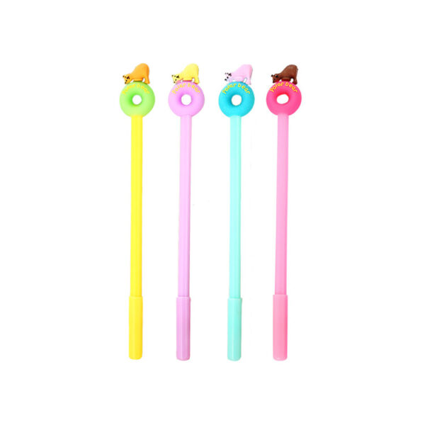 O1CN01GoafbU291FwzZBkeM_2838378007-0-cib Wholesale Plastic Cartoon Polar Bear Donut Ballpoint Pen