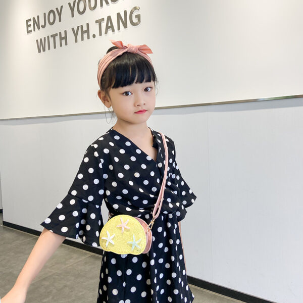 O1CN01GpTHGD26q9EH2SVqP_2875117712-0-cib Wholesale PU Starfish Sequin Kids Messenger Bag