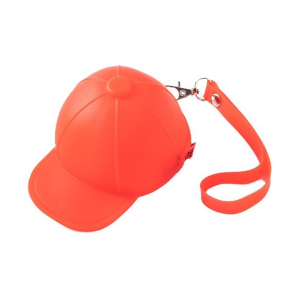O1CN01GrUs9Z1ccT7lyzzii_3919513621-0-cib Wholesale Cartoon Candy Color Baseball Cap Coin Pack Mini Hat Silicone Keychain