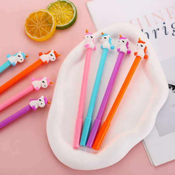 Wholesale Plastic Unicorn Gel Pen