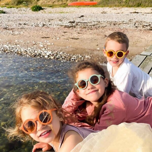 O1CN01GulF161ZEhcv7y1v7_2211356663163-0-cib Wholesale New Foldable Children's Round Anti-UV PC Sunglasses