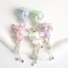 Wholesale Cat Eye Love Crown Beads Full of Diamond Hot Air Balloon Tassels Acrylic Beads