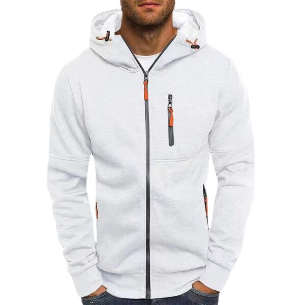 Wholesale Outdoor Casual Hoodie Plus Velvet Autumn Men's Jacket Sweatshirt