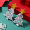 Wholesale Light Luxury, High-end Christmas Design, Niche Fashion Earrings