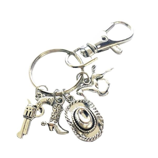 O1CN01Gzhh4K1Bs2zI9KJwj_0-0-cib-1 Wholesale Alloy Cowboy Hat Keychain