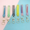 Wholesale Soft Glue Translucent Lanyard Keychains