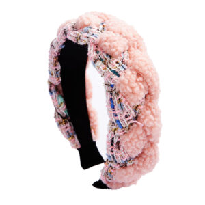 Advanced Maillard Chanel style pink headband