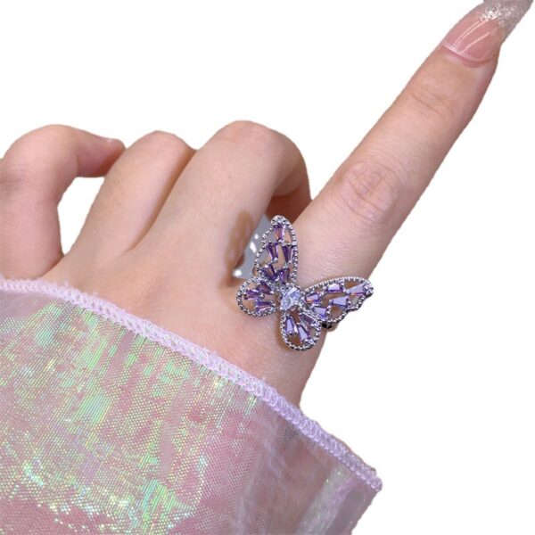 O1CN01H40BUR1Bs2nTduNRz_0-0-cib Wholesale New Butterfly Open Copper Ring