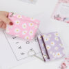 Wholesale PU Daisy Zipper Zero Wallet