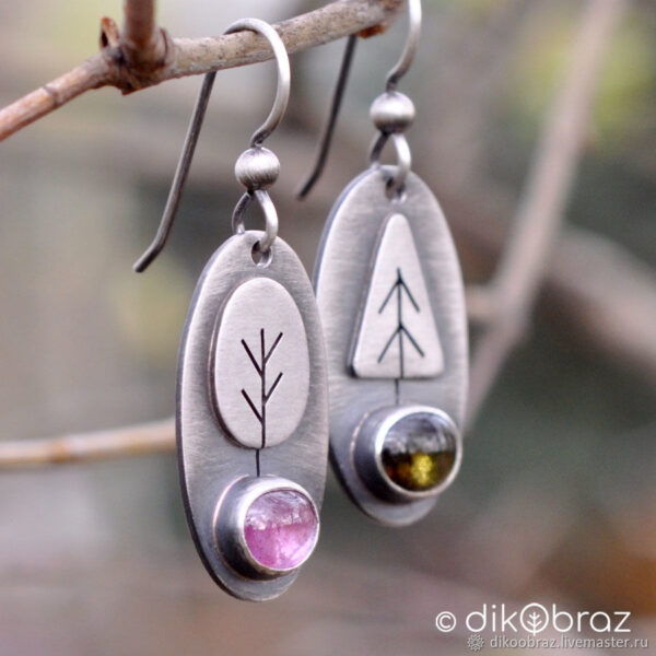 Wholesale Bohemian Moonstone Ethnic Alloy Earrings