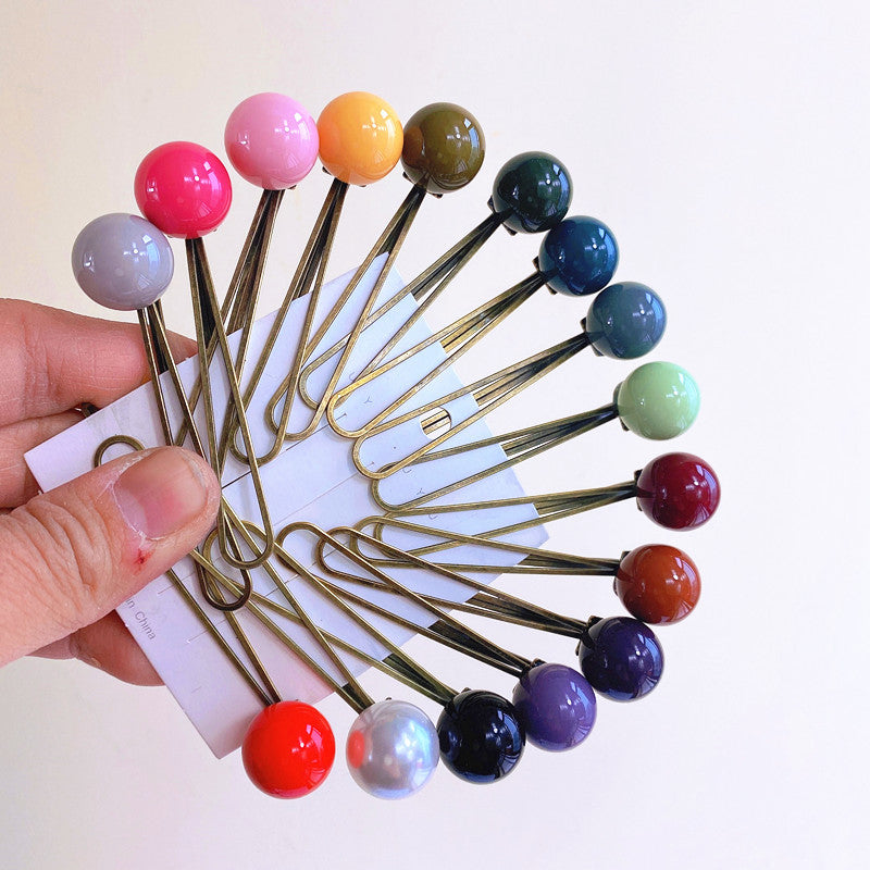 Wholesale Colorful Beads Hairpins