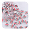 Wholesale Baseball Silicone Beads