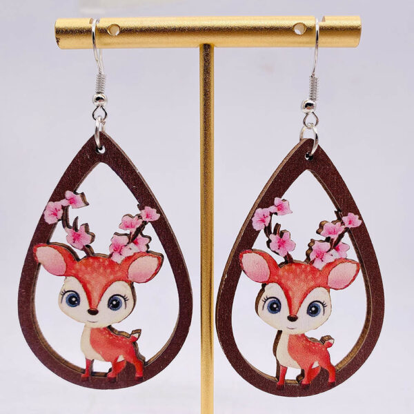 O1CN01HBQIjG26rWSu7n7no_2209785017715-0-cib Wholesale Hollow Cactus Wooden Elk Mushroom Print Earrings