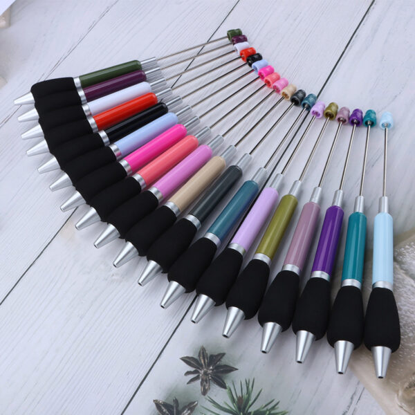 O1CN01HHhNvq2JfhNMYW3uJ_3895819449-0-cib-1 Wholesale 5pcs Beadable Pens Sponge Sheath Beadable Pen DIY Pen Office Supplies